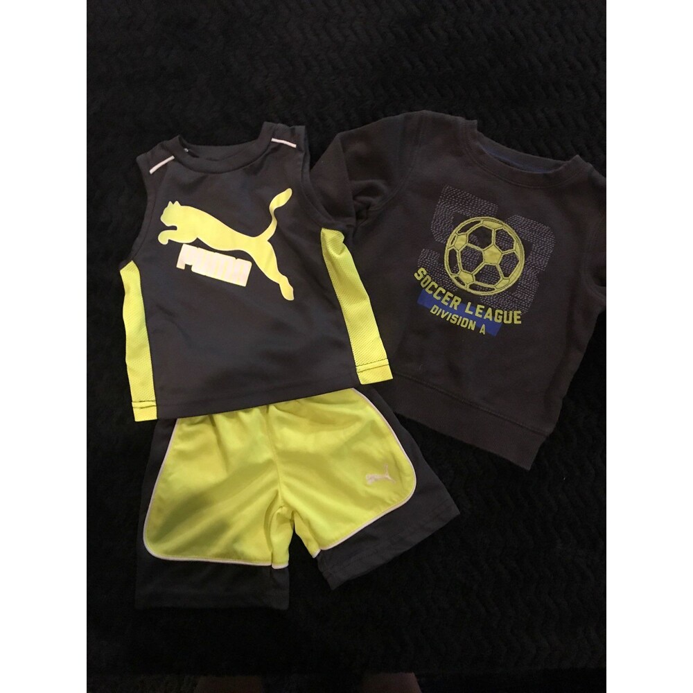 Puma 12 Month Set & Soccer Sweatshirt - Picture 1 of 7